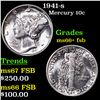 Image 1 : 1941-s Mercury Dime 10c Grades GEM++ FSB