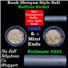 Image 1 : Buffalo Nickel Shotgun Roll in Old Bank Style 'Bell Telephone'  Wrapper 1923 & S Mint Ends