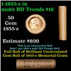 Image 1 : Shotgun Lincoln 1c roll, 1955-s 50 pcs Brandt Wrapper.