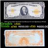 1922 Large Size $10 Gold Certificate Fr-1173 Speelman/White Grades vf+