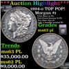 ***Auction Highlight*** 1894-o Morgan Dollar TOP POP! $1 Graded ms63 pl BY SEGS (fc)