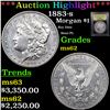 Image 1 : ***Auction Highlight*** 1883-s Morgan Dollar $1 Graded Select Unc By USCG (fc)