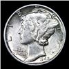 Image 2 : 1942-d Mercury Dime 10c Grades GEM Unc