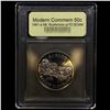 Image 2 : Proof 1991-S Mount Rushmore Modern Commem Half Dollar 50c Graded GEM++ Proof Deep Cameo By USCG