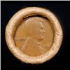 Image 3 : Mixed small cents 1c orig shotgun roll, 1918-D Wheat Cent, 1897 Indian Cent other end, Brinks Wrappe