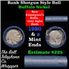 Image 1 : Buffalo Nickel Shotgun Roll in Old Bank Style 'Bell Telephone'  Wrapper 1920 & S Mint Ends