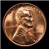 Image 2 : 1955-s Lincoln Cent 1c Grades GEM+ Unc RD