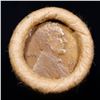 Image 3 : Mixed small cents 1c orig shotgun roll, 1918-S Wheat Cent, 1897 Indian Cent other end, Brinks Wrappe