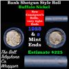 Image 1 : Buffalo Nickel Shotgun Roll in Old Bank Style 'Bell Telephone'  Wrapper 1925 & S Mint Ends