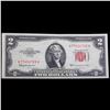 Image 2 : 1953C $2 Red Seal United States Note Key To The Series Grades Select AU