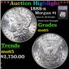 ***Auction Highlight*** 1888-s Morgan Dollar $1 Graded ms65 BY SEGS (fc)
