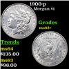 Image 1 : 1900-p Morgan Dollar $1 Grades Select+ Unc