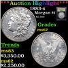 Image 1 : ***Auction Highlight*** 1883-s Morgan Dollar $1 Graded Select Unc By USCG (fc)