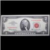 Image 2 : 1963 $2 Red seal United States Note Grades Gem CU