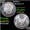 Image 1 : 1878-s Morgan Dollar $1 Grades GEM Unc PL