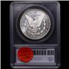 Image 5 : ***Auction Highlight*** 1890-p Morgan Dollar $1 Graded ms63+ dmpl BY SEGS (fc)
