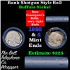 Image 1 : Buffalo Nickel Shotgun Roll in Old Bank Style 'Bell Telephone'  Wrapper 1928 & d Mint Ends