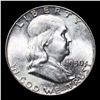 Image 2 : 1950-p Franklin Half Dollar 50c Grades Choice Unc FBL