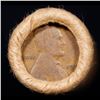 Image 3 : Mixed small cents 1c orig shotgun roll, 1918-S Wheat Cent, 1887 Indian Cent other end, Brinks Wrappe