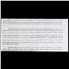 Image 2 : Proof 1902 $100 National Currency Note - Reverse BEP Intaglio Souvenir Card B-169, TNA '93 Grades Pr