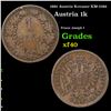 1881 Austria Kreuzer KM-2186 Grades xf