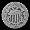 Image 2 : 1876 Shield Nickel 5c Grades vg, very good