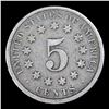 Image 3 : 1876 Shield Nickel 5c Grades vg, very good