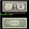 1957 $1 Blue Seal Silver Certificate Grades Choice AU/BU Slider
