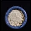 Image 2 : Buffalo Nickel Shotgun Roll in Old Bank Style 'Bell Telephone'  Wrapper 1927 & D Mint Ends