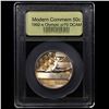 Image 2 : Proof 1992-S Olympic Modern Commem Half Dollar 50c Graded GEM++ Proof Deep Cameo By USCG