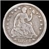 Image 2 : 1854-p Seated Liberty Half Dime 1/2 10c Grades vf+