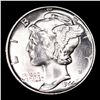 Image 2 : 1944-p Mercury Dime 10c Grades GEM++ Unc