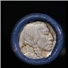 Image 2 : Buffalo Nickel Shotgun Roll in Old Bank Style 'Bell Telephone'  Wrapper 1929 & S Mint Ends