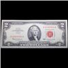 Image 2 : 1963 $2 Red seal United States Note Grades Gem CU