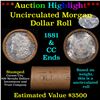 Image 1 : ***Auction Highlight*** 1881 & CC Uncirculated Morgan Dollar Shotgun Roll (fc)