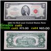 Image 1 : 1963 $2 Red seal United States Note Grades Gem CU