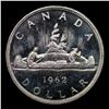 Image 3 : 1962 Canada Dollar $1 Grades GEM+ UNC PL