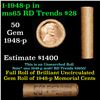 Image 1 : Shotgun Lincoln 1c roll, 1948-p 50 pcs Brandt Wrapper.