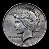 Image 2 : 1924-p Peace Dollar $1 Grades GEM Unc