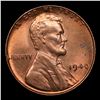 Image 2 : 1940-p Lincoln Cent 1c Grades GEM++ RB