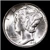 Image 2 : 1944-p Mercury Dime 10c Grades GEM+ Unc