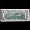 Image 3 : 1976 $2 Federal Reserve Note 1st Day of Issue, with Stamp (Philadelphia, PA) Grades Gem CU