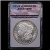 Image 2 : 1921-s Morgan Dollar $1 Graded Unc By ANGS
