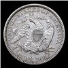 Image 3 : ***Auction Highlight*** 1873 Arrows Seated Liberty Quarter 25c Grades Choice AU/BU Slider BY SEGS (f