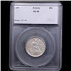 Image 4 : ***Auction Highlight*** 1873 Arrows Seated Liberty Quarter 25c Grades Choice AU/BU Slider BY SEGS (f