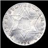 Image 2 : 1858 Three Cent Silver 3cs Grades Unc Details