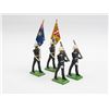 Image 2 : W. BRITAIN "ROYAL MARINE DRUM AND BUGLE, NO.7203" FIGURINE LOT