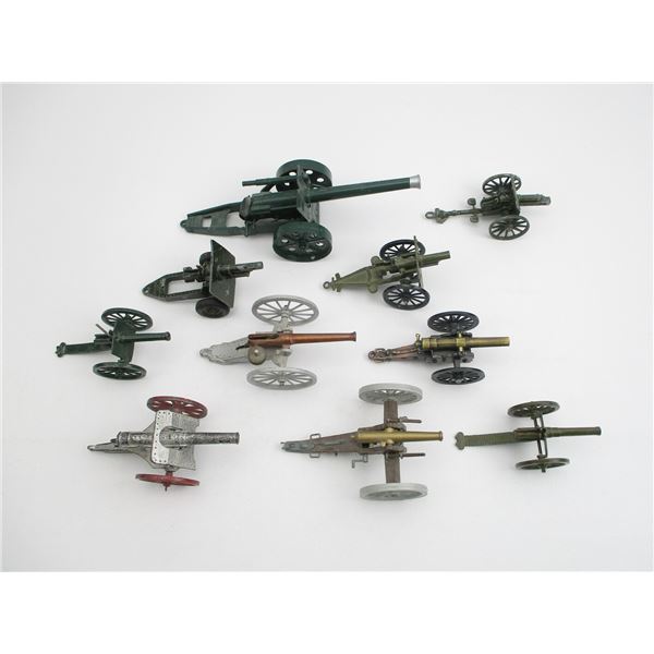 BRITAIN DIECAST CANNONS FORGONE LOT