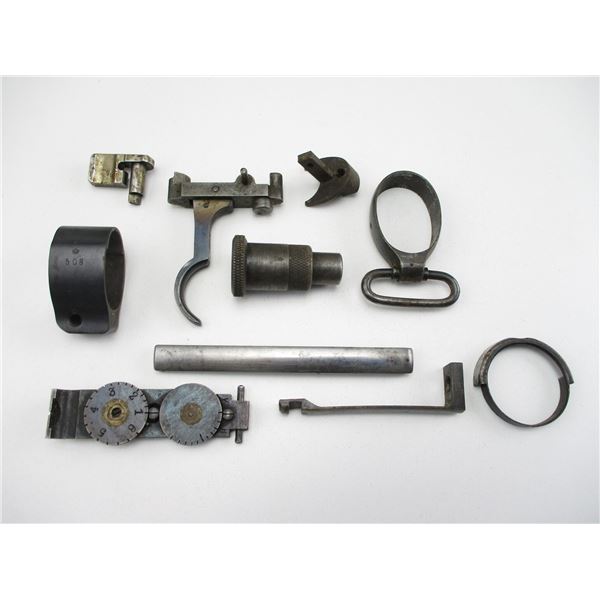 ASSORTED SWEDISH MAUSER RIFLE PARTS