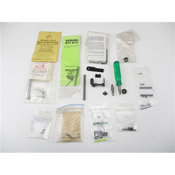ASSORTED PISTOL & REVOLVER PARTS